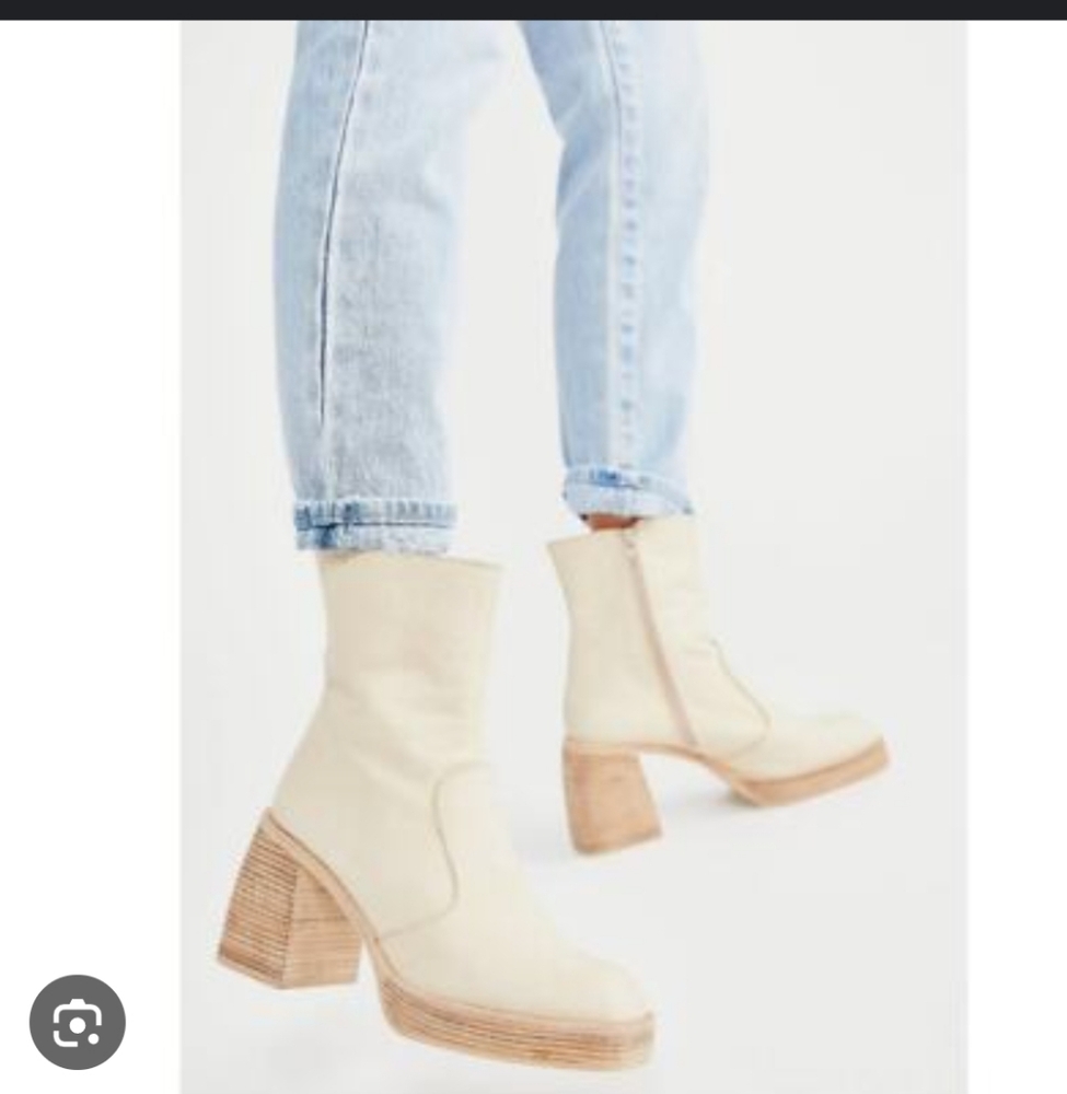 Free People Ruby Platform Ankle Boots